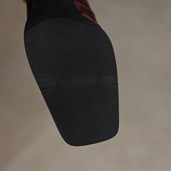 Agnes - Flared Heel Mary Jane Shoes