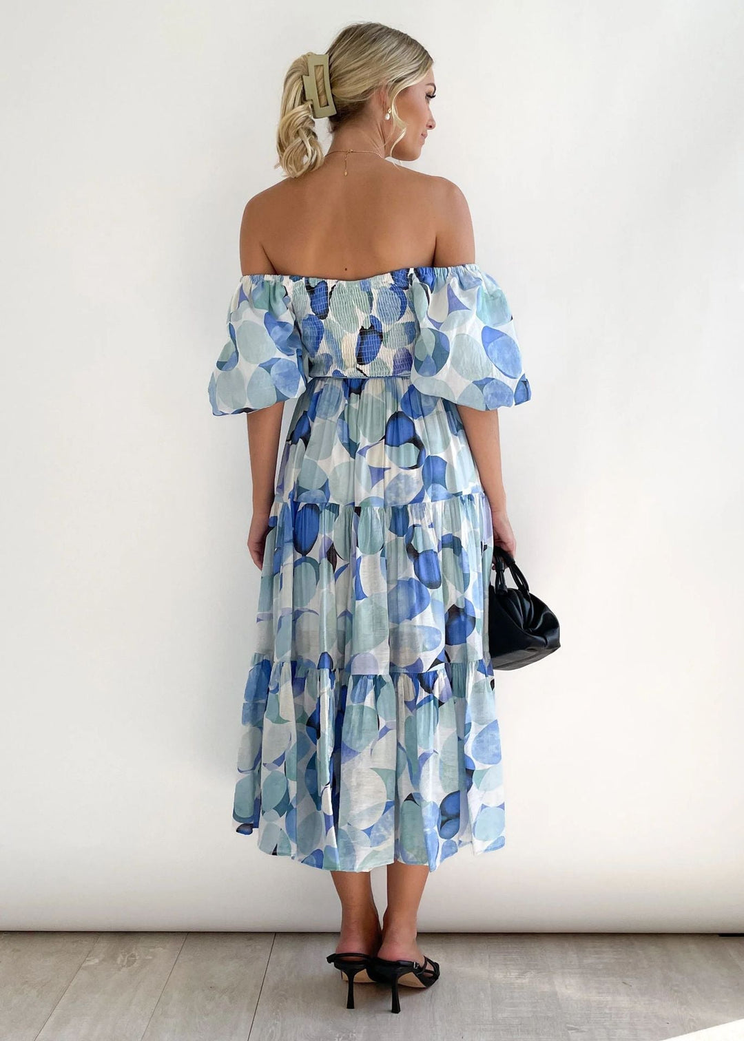 Prudence - Floral Off Shoulder Midi