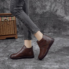 Savannah - Leather Fleece Lined Boots