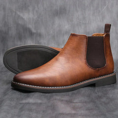 Serena - Leather Chelsea Boots