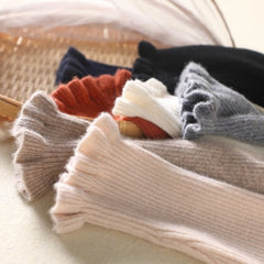 Charmaine - Turtleneck with Frill Cuffs