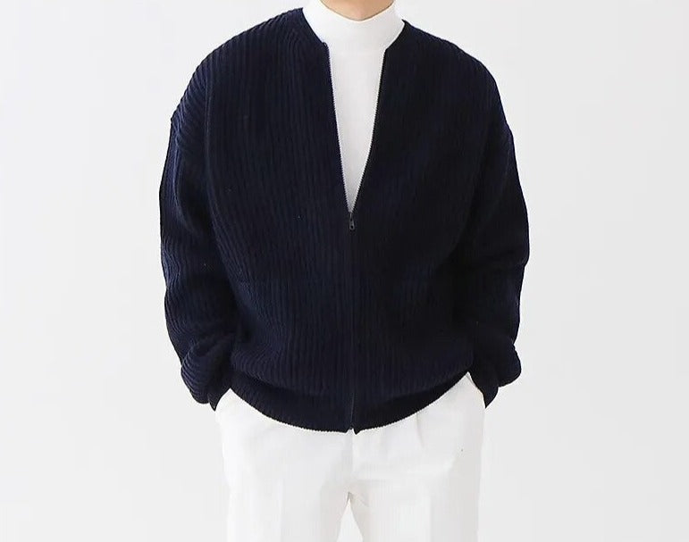Alexander - Ribbed Open Cardigan