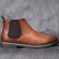 Serena - Leather Chelsea Boots