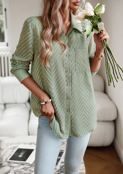 Melanie - Striped Cotton Shirt