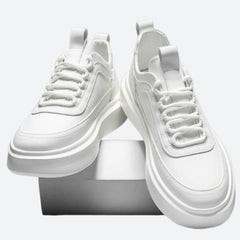 Nicholas - Chunky Platform Sneakers — White