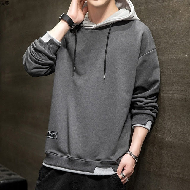 Liam - Two Tone Pullover Hoodie