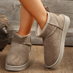 Amy - Sheepskin Ankle Boots — Grey