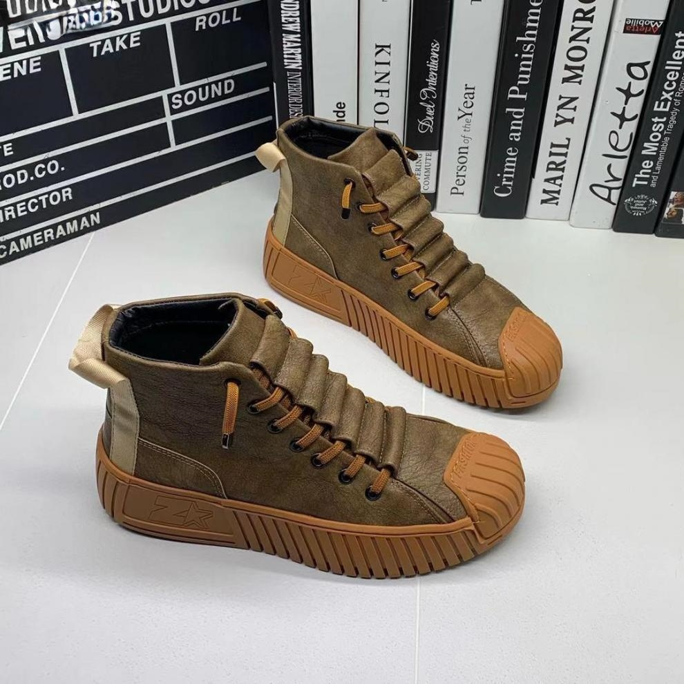 Jillian - High Top Canvas Sneakers