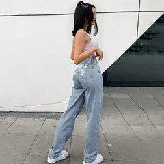 Jasmine - High Waist Wide Leg Jeans
