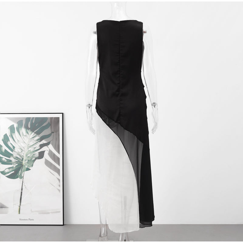 Phoebe - Layered Chiffon Maxi Dress