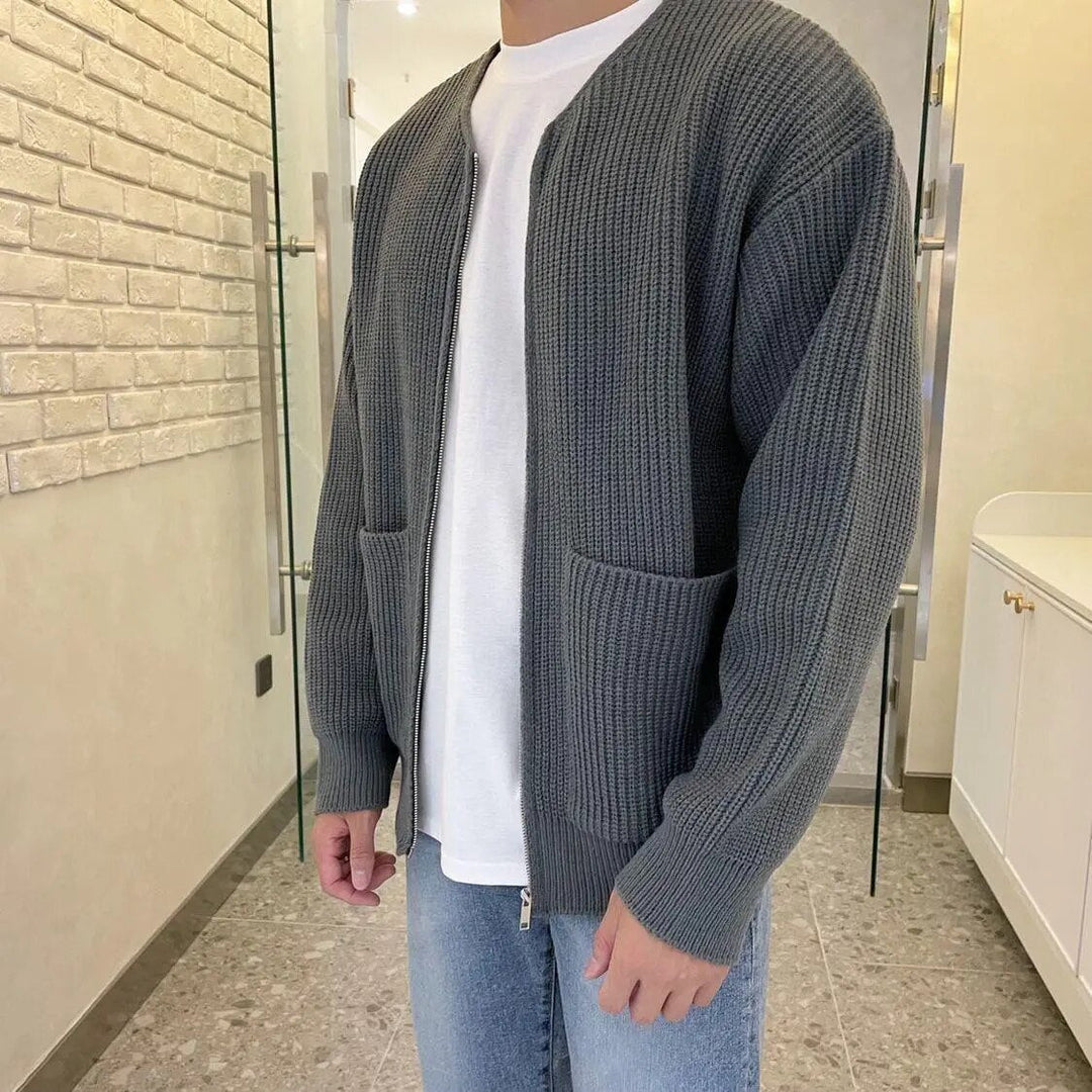 Alexander - Ribbed Open Cardigan