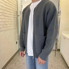 Alexander - Ribbed Open Cardigan