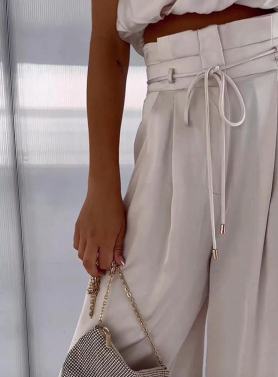 Willow - Halter Top and Trousers Set