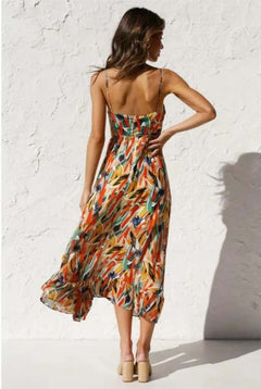 Rosalind - Floral Cami Midi Dress