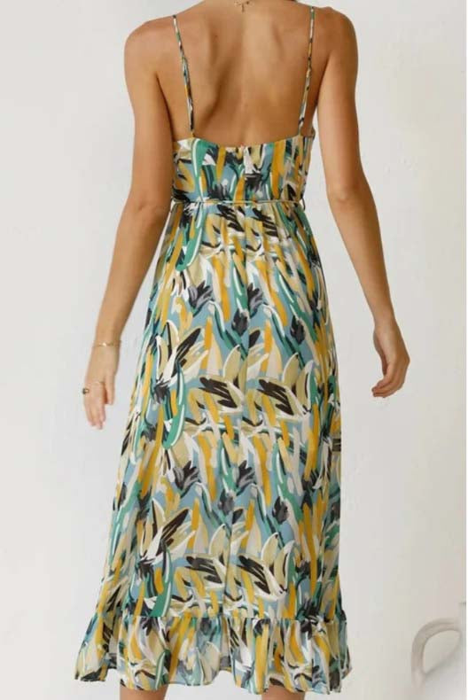 Rosalind - Floral Cami Midi Dress