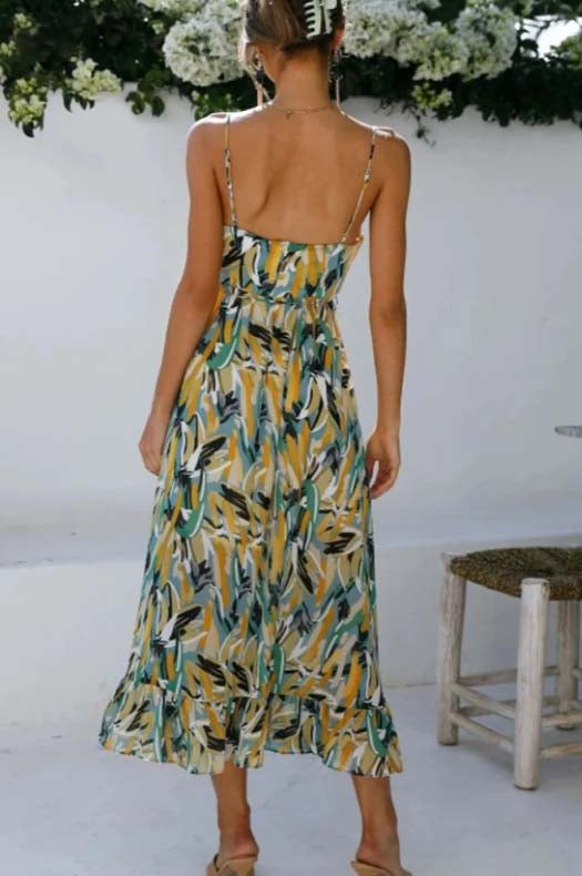 Rosalind - Floral Cami Midi Dress