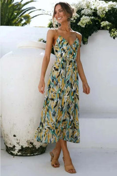 Rosalind - Floral Cami Midi Dress