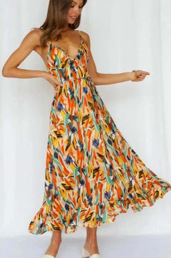 Rosalind - Floral Cami Midi Dress