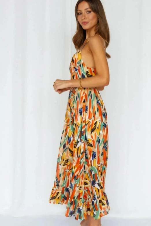 Rosalind - Floral Cami Midi Dress