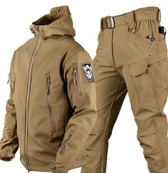 Sheldon - Tactical Jacket and Trousers — Beige