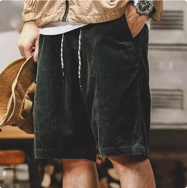 Cooper - Corduroy Knee Shorts