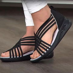 Rhiannon - Strappy Flat Sandals