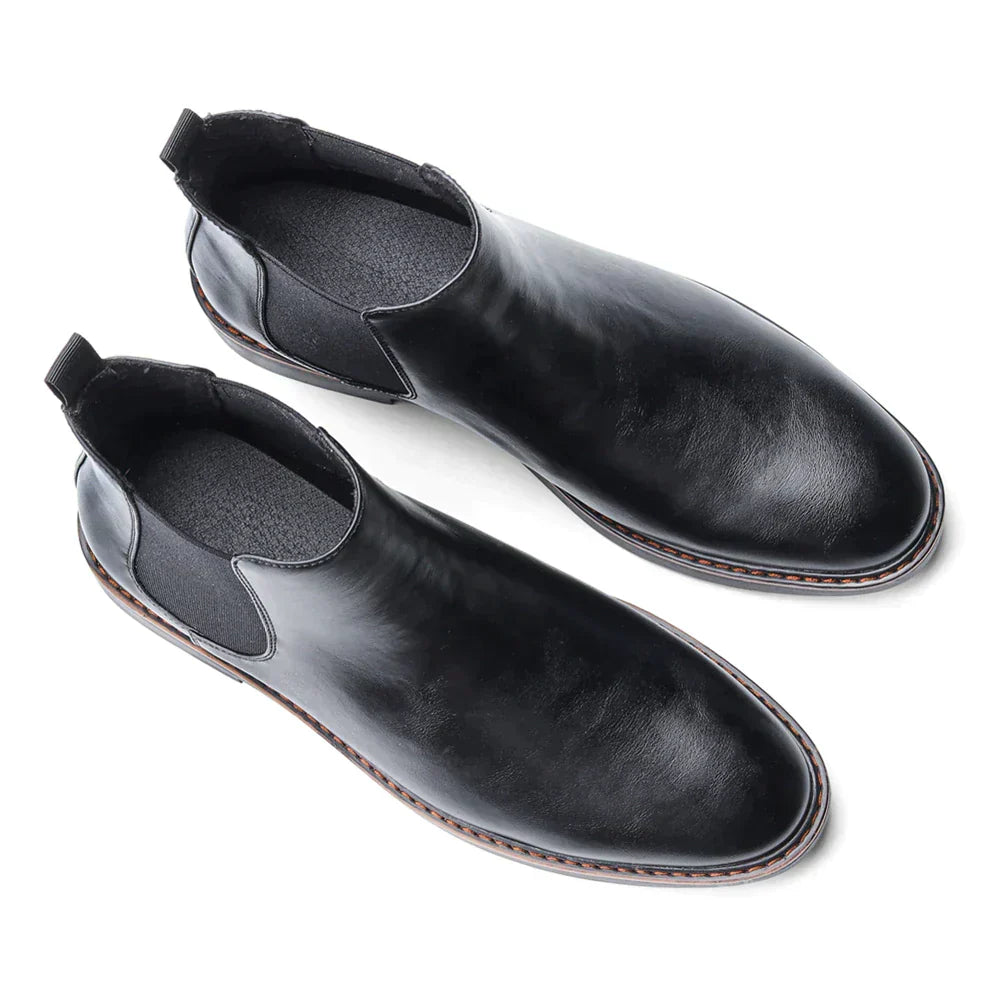 Serena - Leather Chelsea Boots