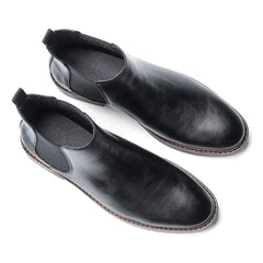 Serena - Leather Chelsea Boots