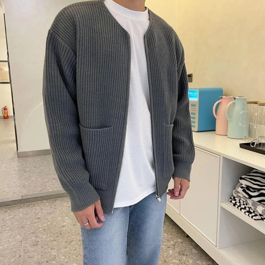 Alexander - Ribbed Open Cardigan