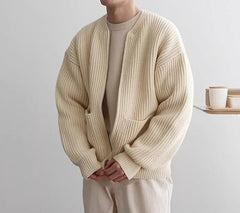 Alexander - Ribbed Open Cardigan