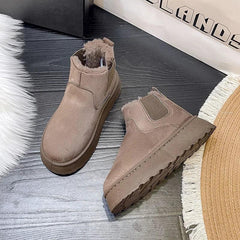 Penelope - Fleece Lined Chelsea Boots