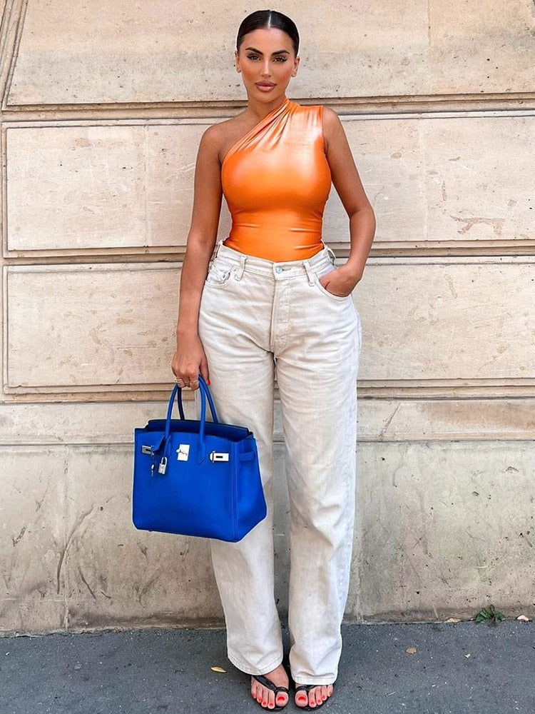 Alexa - One Shoulder Bodysuit