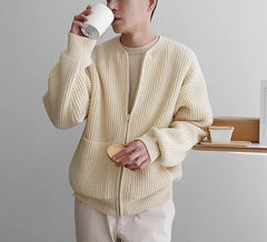Alexander - Ribbed Open Cardigan