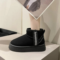 Isadora - Platform Sheepskin Boots
