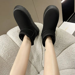 Isadora - Platform Sheepskin Boots