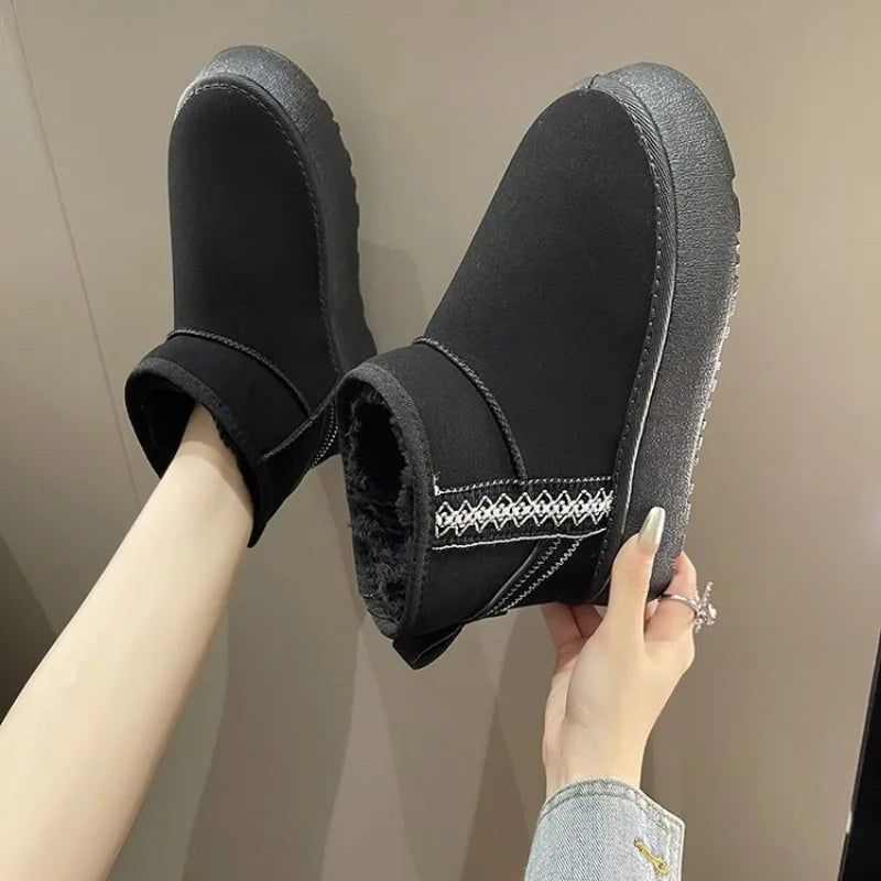 Isadora - Platform Sheepskin Boots