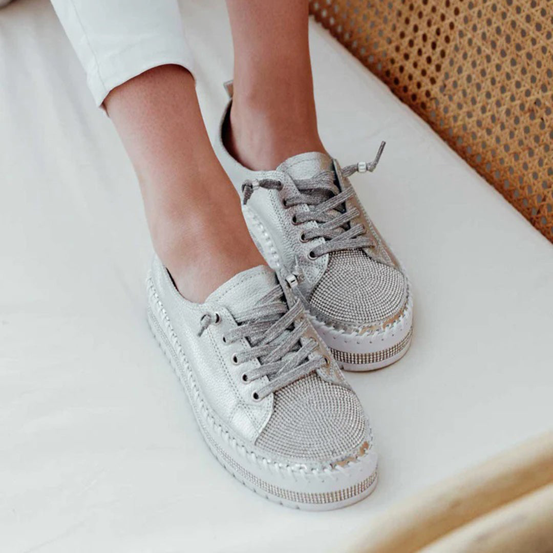 Rosanna - Glitter Platform Sneakers