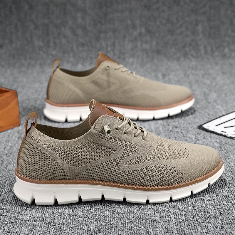 Marcella - Knit Lace up Shoes