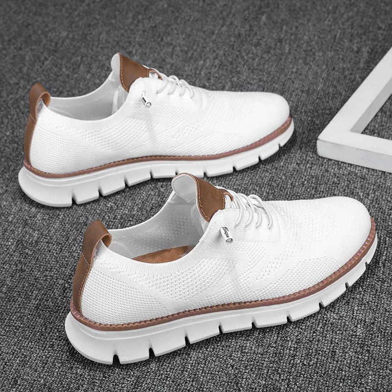 Marcella - Knit Lace up Shoes