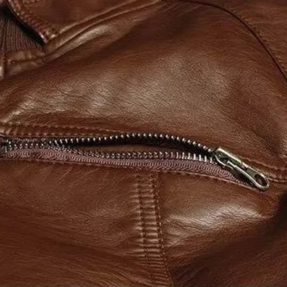 Cormac - Leather Biker Jacket