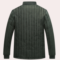 Randall - Quilted Stand Collar Jacket