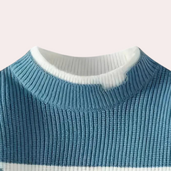 Preston - Colour Block Crew Jumper