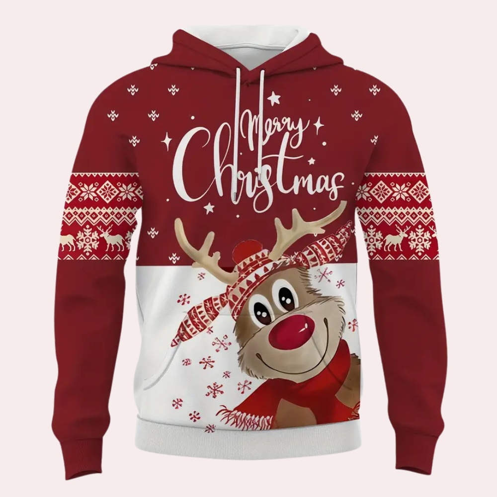 Brayden - Reindeer Christmas Hoodie