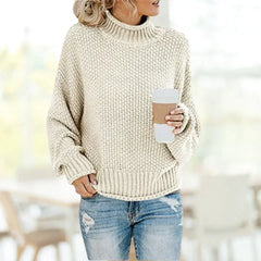 Danielle - Chunky Knit Jumper — Beige