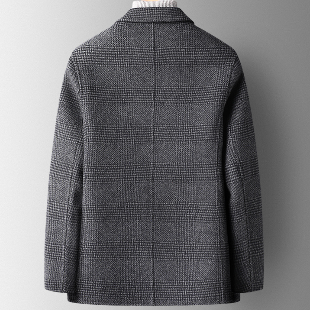 Justin - Houndstooth Wool Blazer