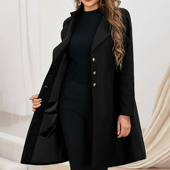 Ashleigh - Tailored Coat with Buttons