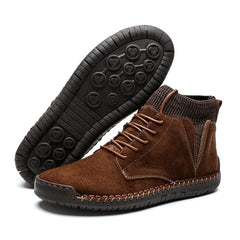 Maureen - Suede Lace up Ankle Shoes
