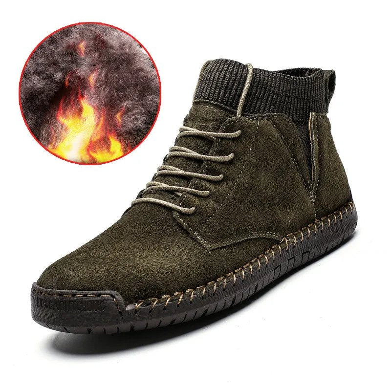 Maureen - Suede Lace up Ankle Shoes