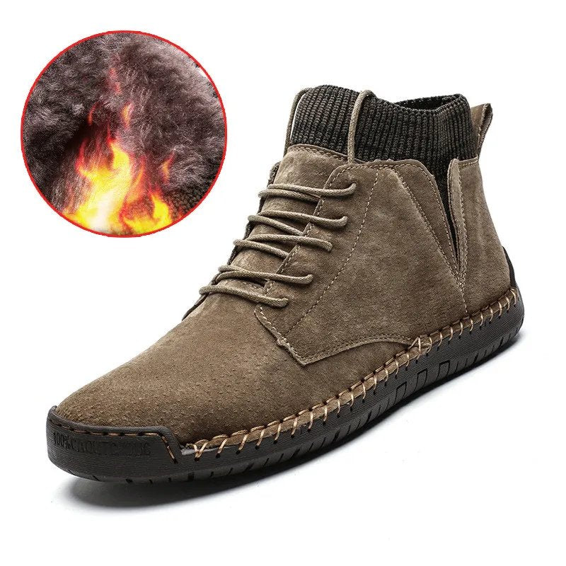 Maureen - Suede Lace up Ankle Shoes