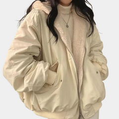 Jacinta - Oversized Puffer Jacket — White